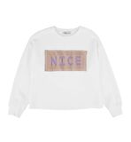 KIZ ÇOCUK BASKILI SWEATSHIRT 