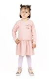 KIZ ÇOCUK KİRAZ BROŞLU ELBİSE BB23KK12196