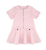 KIZ ÇOCUK KISA KOLLU ELBİSE