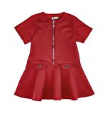 KIZ ÇOCUK KISA KOLLU ELBİSE