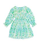 KIZ ÇOCUK DESENLİ ELBİSE