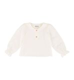 KIZ ÇOCUK DÜĞMELİ BLUZ