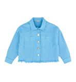 KIZ ÇOCUK PÜSKÜLLÜ CEKET