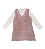 KIZ ÇOCUK FİTİLLİ ELBİSE