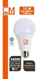 CMSOLAR 15W E27 DUY 6500K BEYAZ IŞIK LED EV AMPULÜ