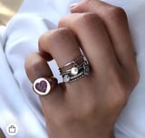 Kuyumcudukkani Top Zincir Yüzük -10396-W