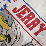 Karaca Home Tom Ve Jerry Time To Shool %100 Pamuk Tek Kişilik Nevresim Takımı