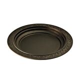 Lava Döküm Oval Döner, Kebap Tabağı. Ölçü Ø28cm.