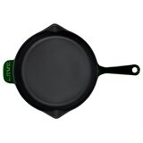 Lava Döküm Yuvarlak Kızartma Tavası, Metal Saplı Çap(Ø) 28 cm, Majolica Yeşil
