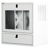Lande Tip 8 Montajlı W:670 H:651 D:350 T8 Ip20 Duvar Tıpı Bolmelı Workstatıon Kabın (Beyaz)