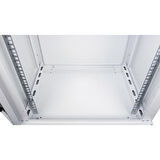LANDE - 15U 19" Duvar Tipi Rack Kabinet – Genişlik: 600 mm | Derinlik: 450 mm – Açık Gri (Demonte)