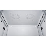 LANDE - 15U 19" Duvar Tipi Rack Kabinet – Genişlik: 600 mm | Derinlik: 450 mm – Açık Gri (Demonte)