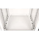 LANDE - 15U 19" Duvar Tipi Rack Kabinet – Genişlik: 600 mm | Derinlik: 600 mm – Açık Gri (Demonte)
