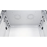 LANDE - 12U 19" Duvar Tipi Rack Kabinet – Genişlik: 600 mm | Derinlik: 450 mm – Açık Gri