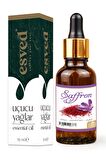Safran Kokusu Saf Esansiyel Uçucu Yağ Buhurdanlık Yağı Difüzör Esansı Aromaterapi Ortam Koku 10ml