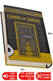 Kuranı Kerim Kabe Desenli Orta Boy Kolay Okunan Sesli Bilgisayar Hatlı