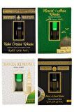 Kabe Örtüsü Kokusu Mescidi Aksa kokusu Medine Ravza Kokusu ve Hacerül Esved Kokusu Alkolsüz Esans 3ml