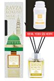 Medine Ravza Kokusu 100 Ml Çubuklu Oda Kokusu Medine Ravza Kokusu 100 ml. yedek dolum şişesi hediyeli