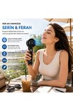 DD5013 Dijital Göstergeli Ultra Yüksek Hızlı Mini El Fanı 100 Vites Ayarlı Taşınabilir Nesil Usb Vantilatör