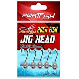 Portfish Jig Head Mustad İğneli 1,5GR 5’li PAKET
