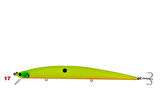 Wily Süper Star 18.5 cm Maket Balık 36 gr (Sinking) - 17