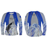 Wily Wear UV T-Shirt Partition Blue XXL