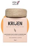 Aydınlatıcı Etkili Niacinamide & Kahve Yüz Ve Vücut Temizleme Barı 95 Gr