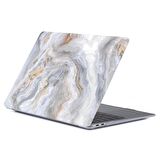 Codegen Apple 13" Macbook Pro 2020 (M1) A2338 Bej Mermer Kılıf Koruyucu Kapak CMPTM-133KM