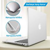 Codegen Apple 13" Macbook Air 2020 (M1) A2337 Lacivert Kılıf Koruyucu Kapak CMATM-133DB
