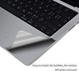 Codegen Apple 14" Macbook Air M1 A2442 Space Gray Trackpad Koruyucu Sticker Etiket