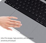 Codegen Apple 14" Macbook Air M1 A2442 Space Gray Trackpad Koruyucu Sticker Etiket
