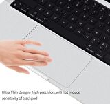 Codegen Apple 14" Macbook Air M1 A2442 Silver Trackpad Koruyucu Sticker Etiket