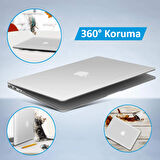 Apple 13" Macbook Pro M2 A2686 Bej Mermer Kılıf Koruyucu Kapak CMPTM2-133KM