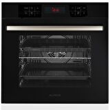 Alveus Premium MFA 627 - GLS 640 - MOD 3000 3'lü Siyah Ankastre Set