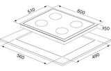 ALVEUS EUROPE SİYAH 3'LÜ ANKASTRE SET (VİTRO 641 - MFA 627 - MOD 3000)
