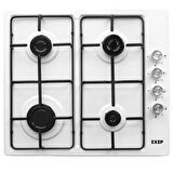 EXEP BASİC EĞİK BEYAZ ANKASTRE SET (ED401-EO330-EF200)