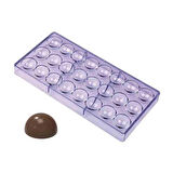 Epinox KEP-16 Polikarbon Çikolata Kalıbı Küre 27,5x13,5 cm