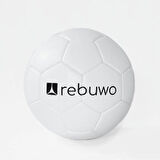 Rebuwo 5 Numara Sert Zemin Futbol Topu Halı Saha Topu Beyaz