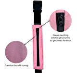 Rebuwo Çok Fonksiyonlu Sporcu Bel Çantası Pembe