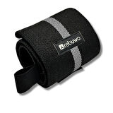 Rebuwo Güç Bilekliği Koyu Gri (En Sert),Halter ve Vücut Geliştirme için Bilek Desteği 2 Adet