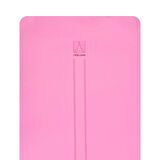 Rebuwo Çift Çizgili 8mm Kalın TPE Yoga ve Pilates Matı | Kaymaz, Konforlu, Ekstra Kalın Spor Matı Açık Pembe