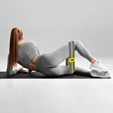 Rebuwo Squat Bant Pilates Fitness Spor Kalça Egzersizleri Direnç Bandı Direnç Lastiği 40CM