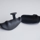 Rebuwo Siyah Deadlift Ağırlık Tutuş Aparatı – Kaymaz Fat Grip & Eldiven Olmadan Ergonomik Kavrama