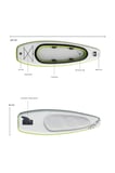 Kano ve Paddle Board Seti İkisi Bir Arada SUP BOARD Şişme Kayak (YEŞİL)