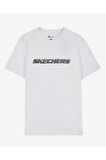 Skechers S212960-102 M Graphic Tee Big Logo T-Shirt Erkek T-Shirt