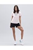 Skechers S221508-611 W Graphic Tee Big Logo Kadın T-Shirt