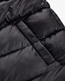 Skechers M Outerwear Colorblock Padded Jacket SİYAH Erkek Mont