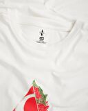 Skechers W Graphic Tee Puff Print Crew Neck Kadın Tişört