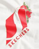 Skechers W Graphic Tee Puff Print Crew Neck Kadın Tişört