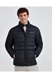 Skechers S231242-001 M Outerwear Padded Erkek Spor Mont
